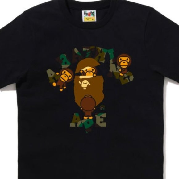 BAPE Tee ABC Camo College Milo – NEW - Picture 1 of 8